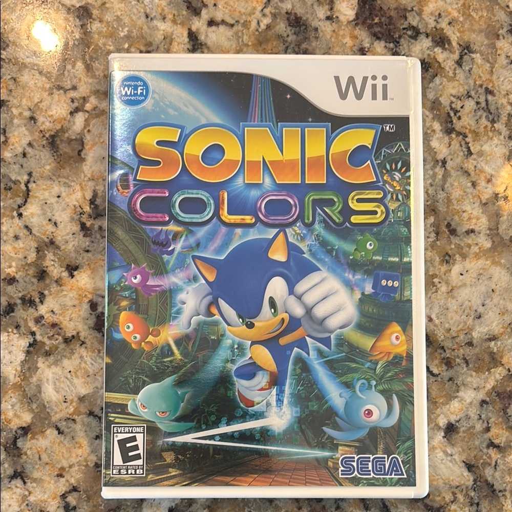 Sonic Colors Nintendo Wii Video Game